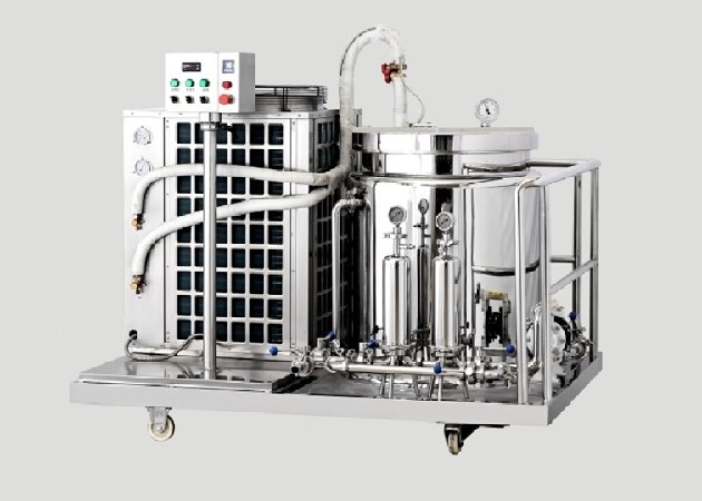 parfum de 200L 300L 500L faisant le filtre de congélation de mélange de réservoir de mélangeur de machine